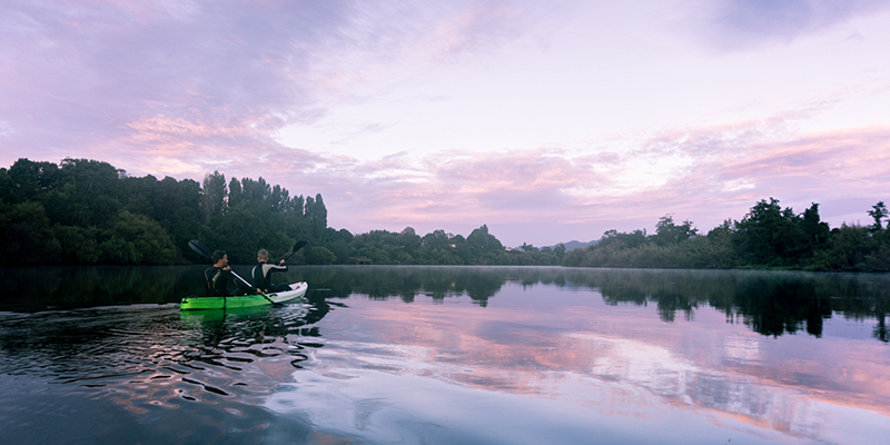 Kayaking Wakato River